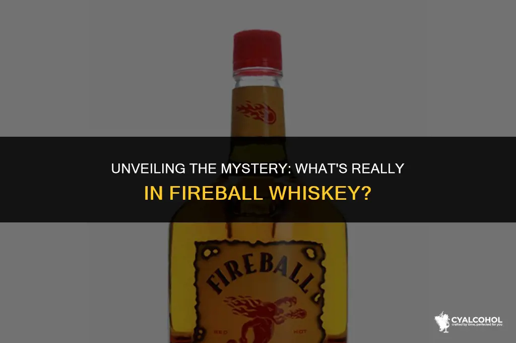 what is the alcohol in fireball
