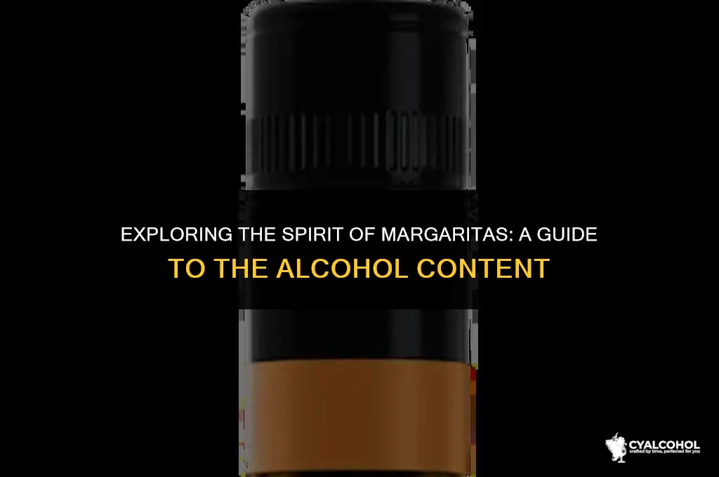what is the alcohol in margarita