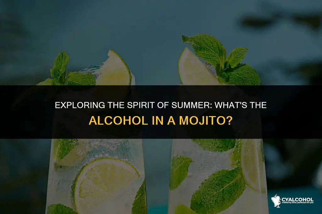 what is the alcohol in mojito