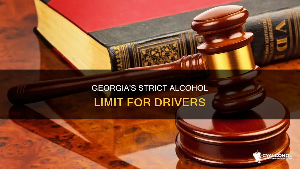 what is the alcohol limit for driving in georgia