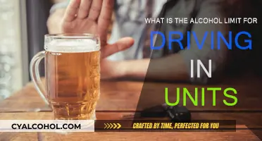 How Many Units Can You Drink and Drive?