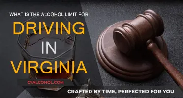 Virginia's Legal Limit for Driving After Drinking Alcohol