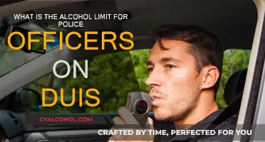 Police Officers and DUI: Understanding Alcohol Limits