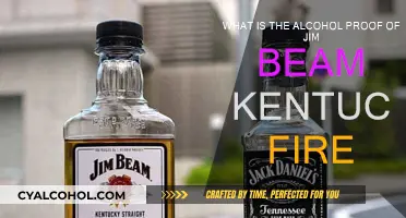 Jim Beam Kentucky Fire: A Warming Alcohol Proof