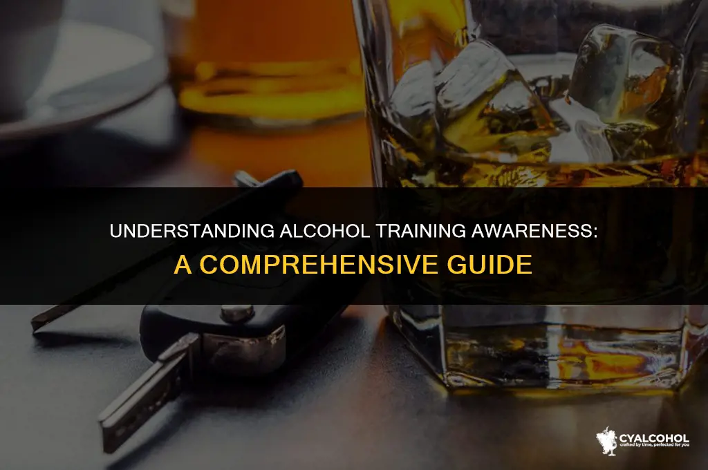 what is the alcohol trainin awa