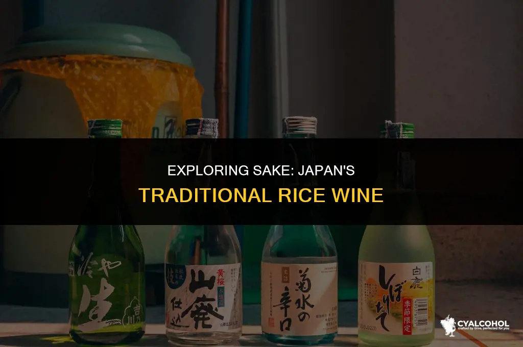 what is the alcoholic beverage sake