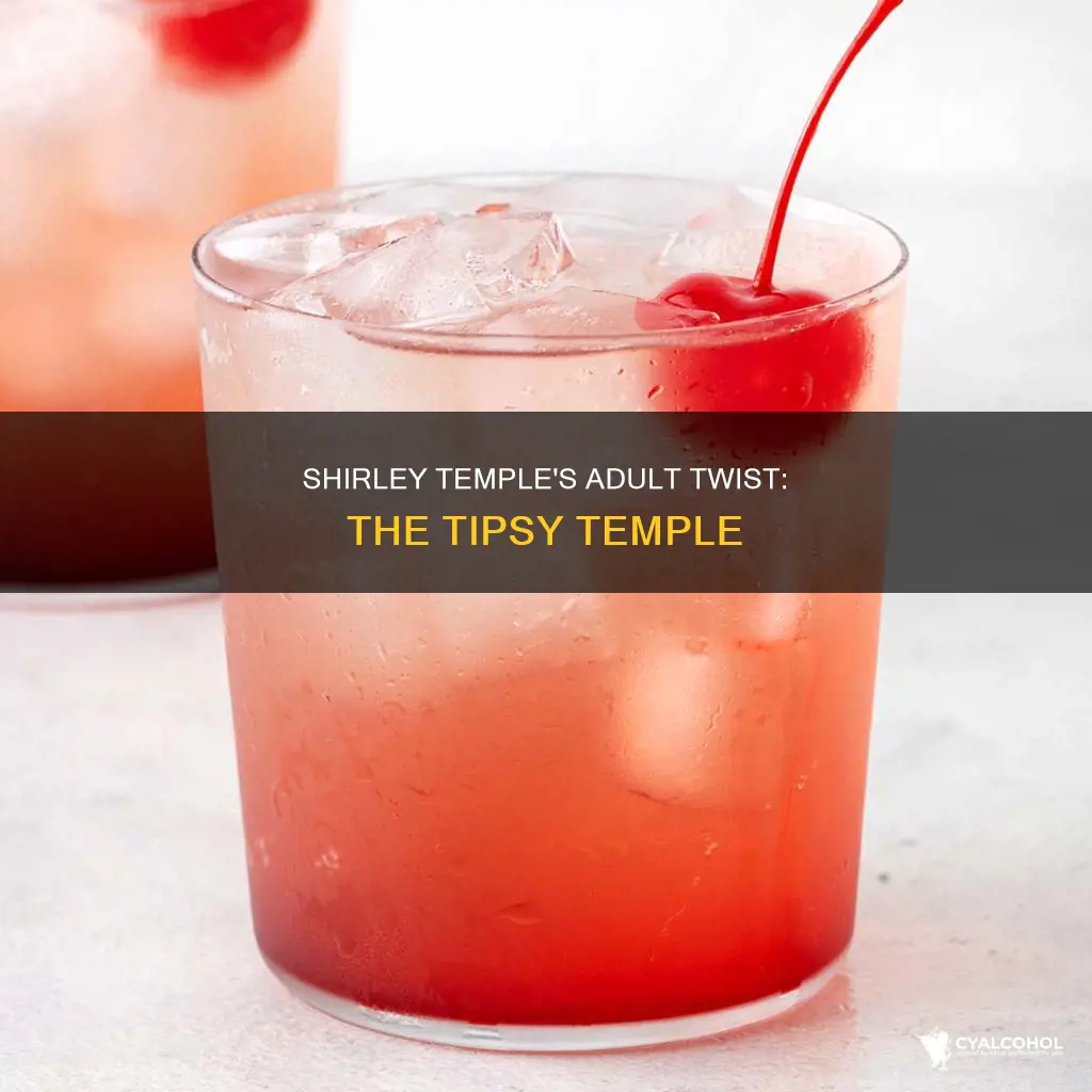 what is the alcoholic version of a shirley temple called