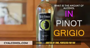 Pinot Grigio Alcohol Content: How Much is There?
