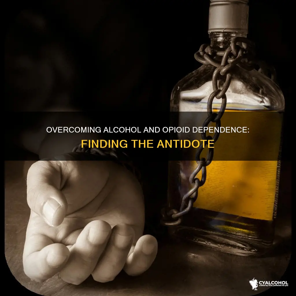 what is the antidote for alcohol or opioid dependence