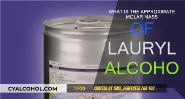 The Molar Mass Mystery of Lauryl Alcohol