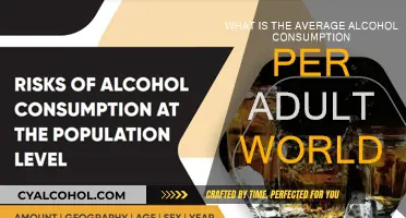 Alcohol Consumption: Global Adult Average