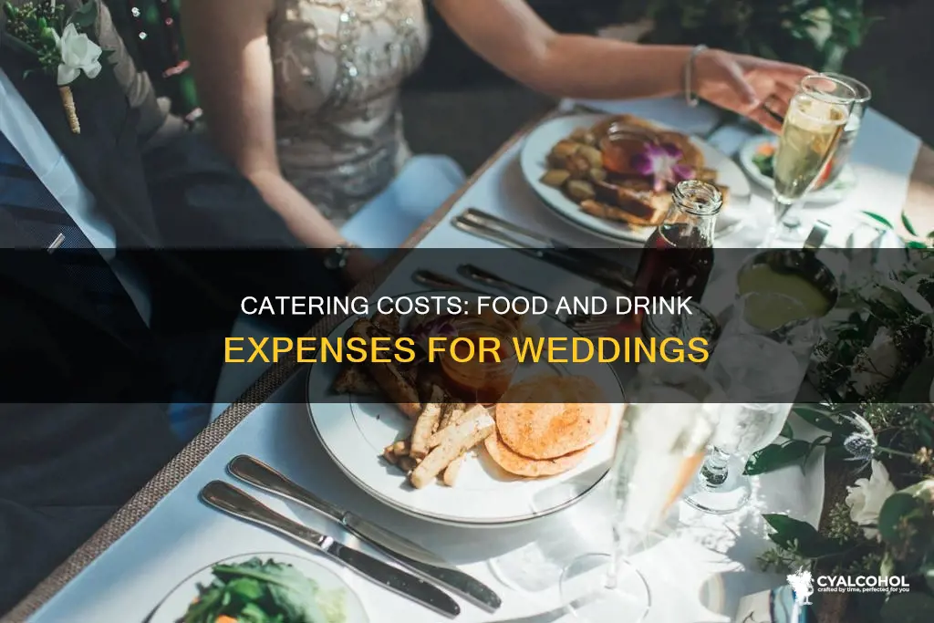what is the average food and alcohol cost for weddinf
