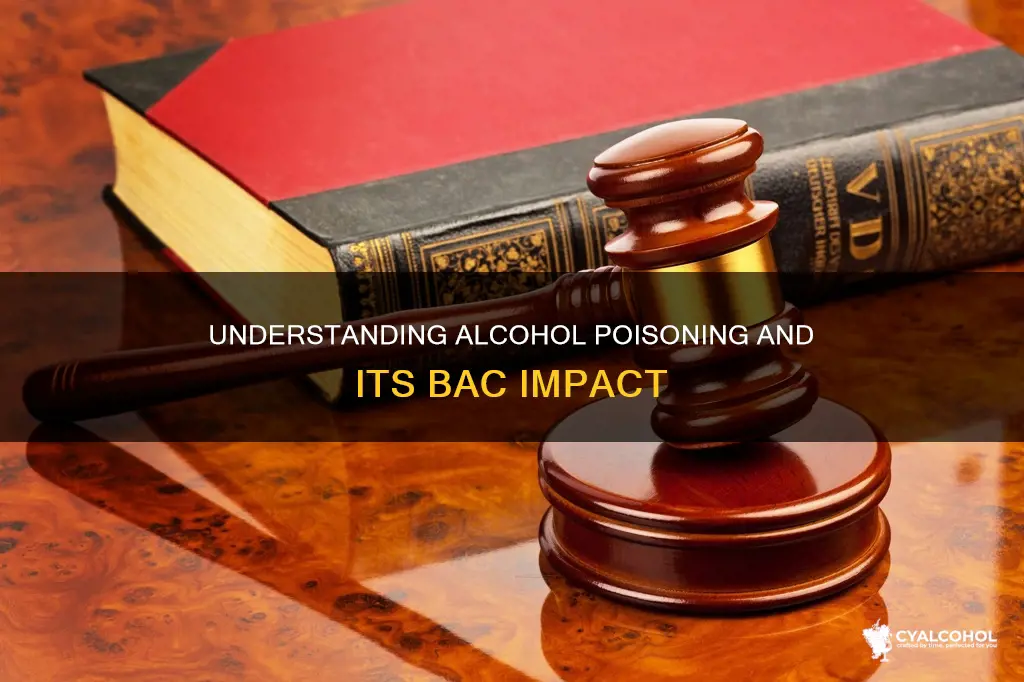 what is the bac of someone with alcohol poisoning