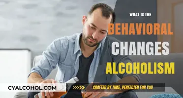 Unveiling the Subtle Behavioral Shifts of Alcoholism