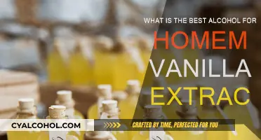 Alcohol Options for Homemade Vanilla Extract