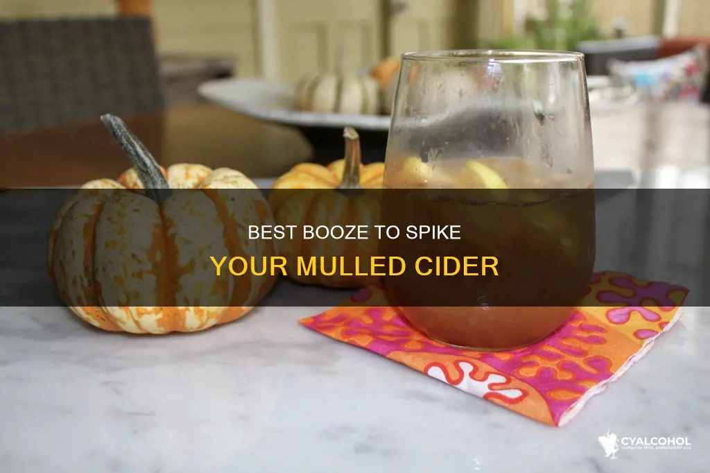 what is the best alcohol for spiking mulled cider