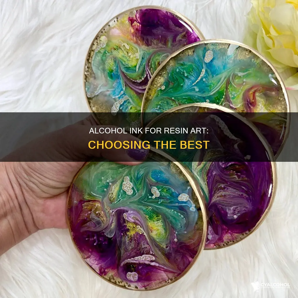 what is the best alcohol ink for resin art