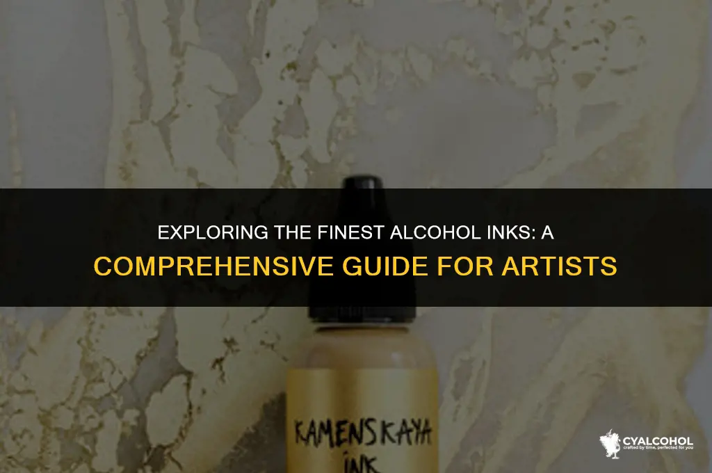 what is the best alcohol ink