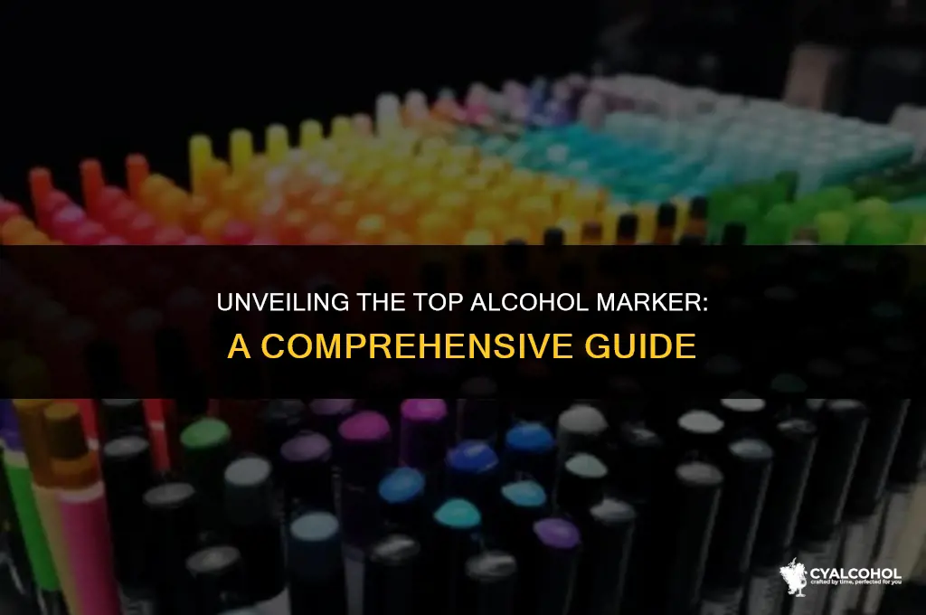 what is the best alcohol marker