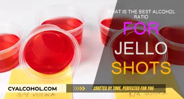 Creating the Perfect Jello Shot Alcohol Ratio