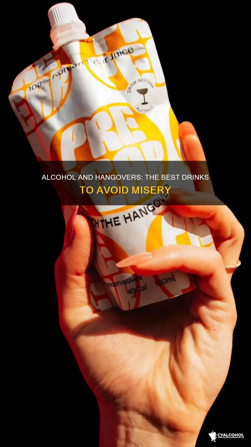 what is the best alcohol to avoid a hangover