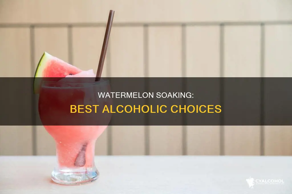 what is the best alcohol to put in a watermelon