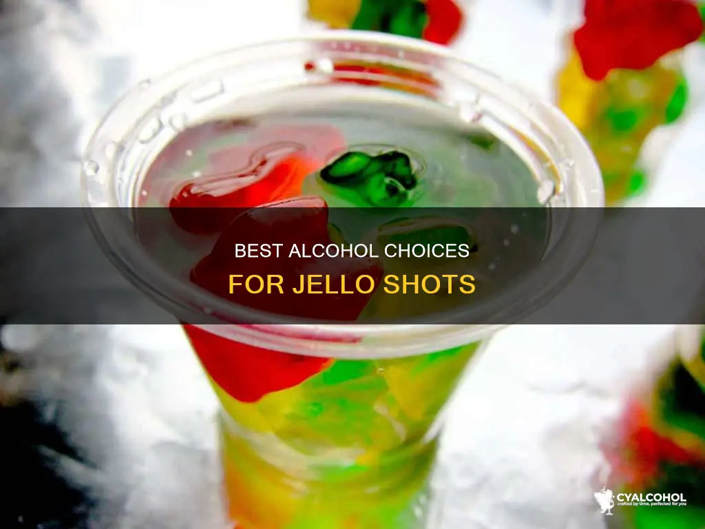 what is the best alcohol to put in jello shots