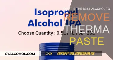 The Best Alcohol to Remove Thermal Paste