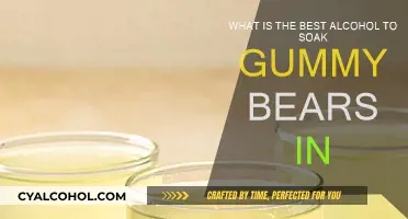 Gummy Bears: Best Alcohol for Soaking
