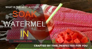 Watermelon Soaking: Best Alcoholic Choices