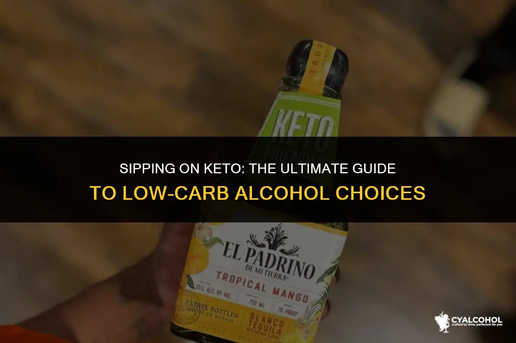what is the best keto alcohol