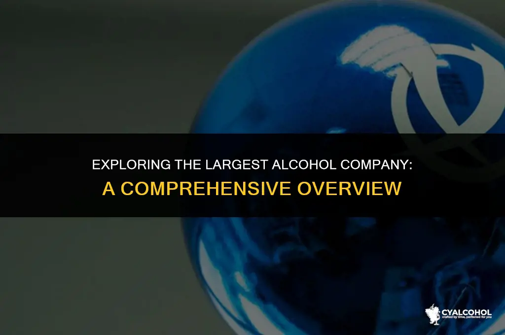 what is the biggest alcohol company