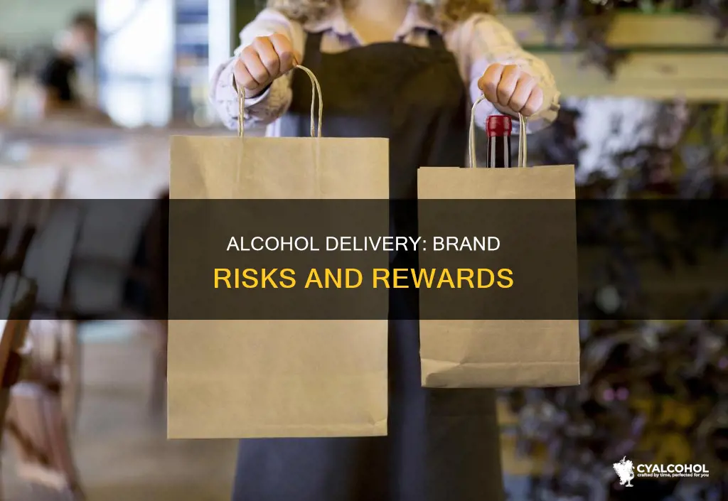 what is the brand risk associated with alcohol delivery