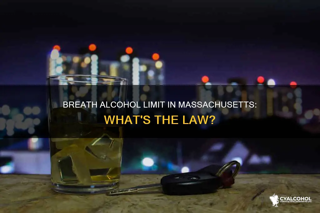 what is the breath alcohol level limit in massachusetts