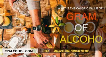Alcohol Calories: Gram-Wise Breakdown