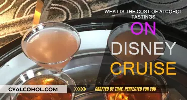 Alcohol Tastings on Disney Cruise: How Much?