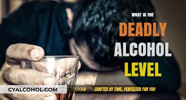 Understanding the Lethal Limits: A Guide to Deadly Alcohol Levels