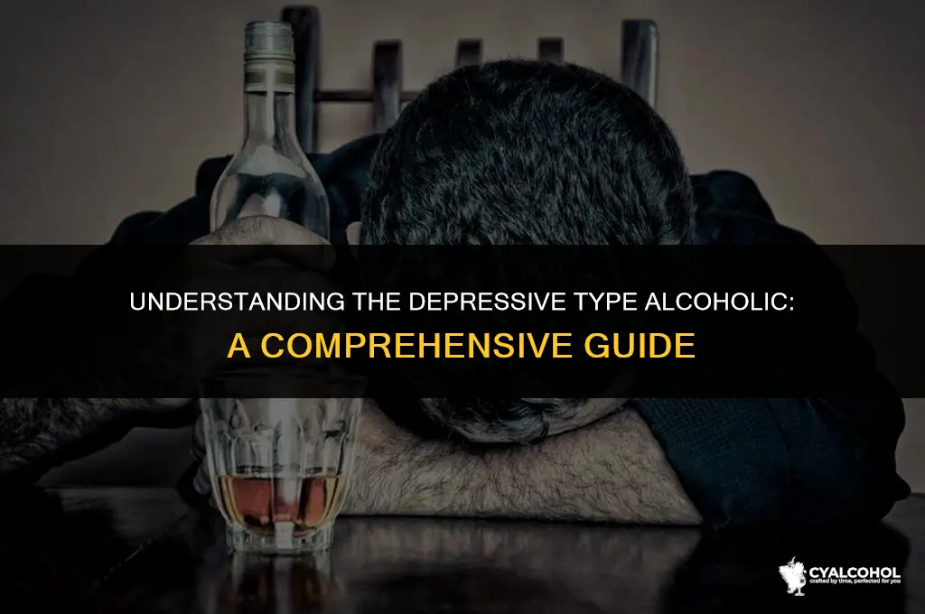 what is the depressive type alcoholic