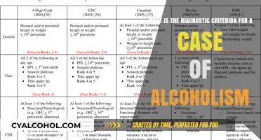 Alcoholism Diagnosis: Criteria and Treatment Options