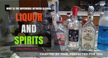 Liquor, Alcohol, Spirits: What's the Difference?