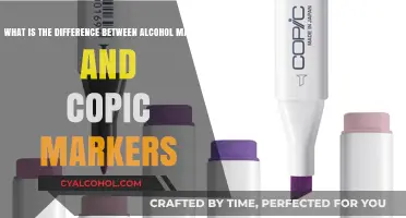 Alcohol vs Copic Markers: What's the Difference?