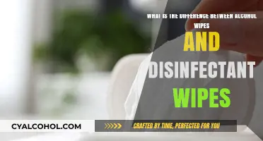 Alcohol vs Disinfectant Wipes: What's the Difference?