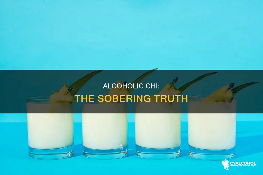 what is the difference between alcoholic and nonalcoholic chi