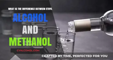 Ethyl Alcohol vs. Methanol: What's the Difference?
