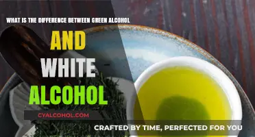 Green vs White Alcohol: What's the Difference?