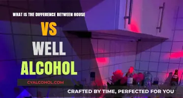 House vs Well Alcohol: What's the Difference?