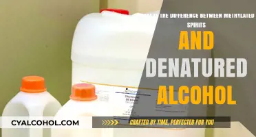 Methylated Spirits vs. Denatured Alcohol: What's the Difference?