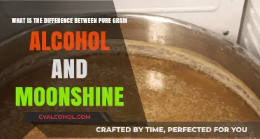 Pure Grain Alcohol vs. Moonshine: What's the Difference?