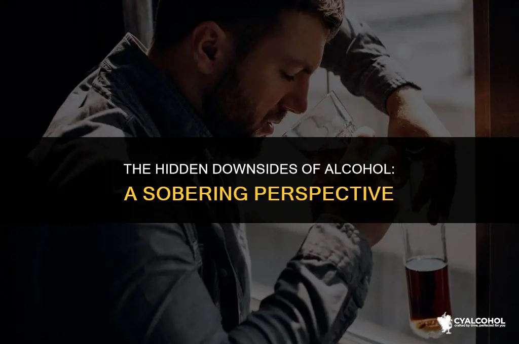 what is the disadvantage of alcohol