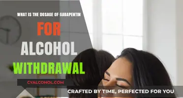 Gabapentin Dosage for Alcohol Withdrawal: What You Need to Know